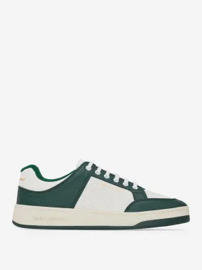 Saint Laurent Leather Sneakers Logo SL/61 