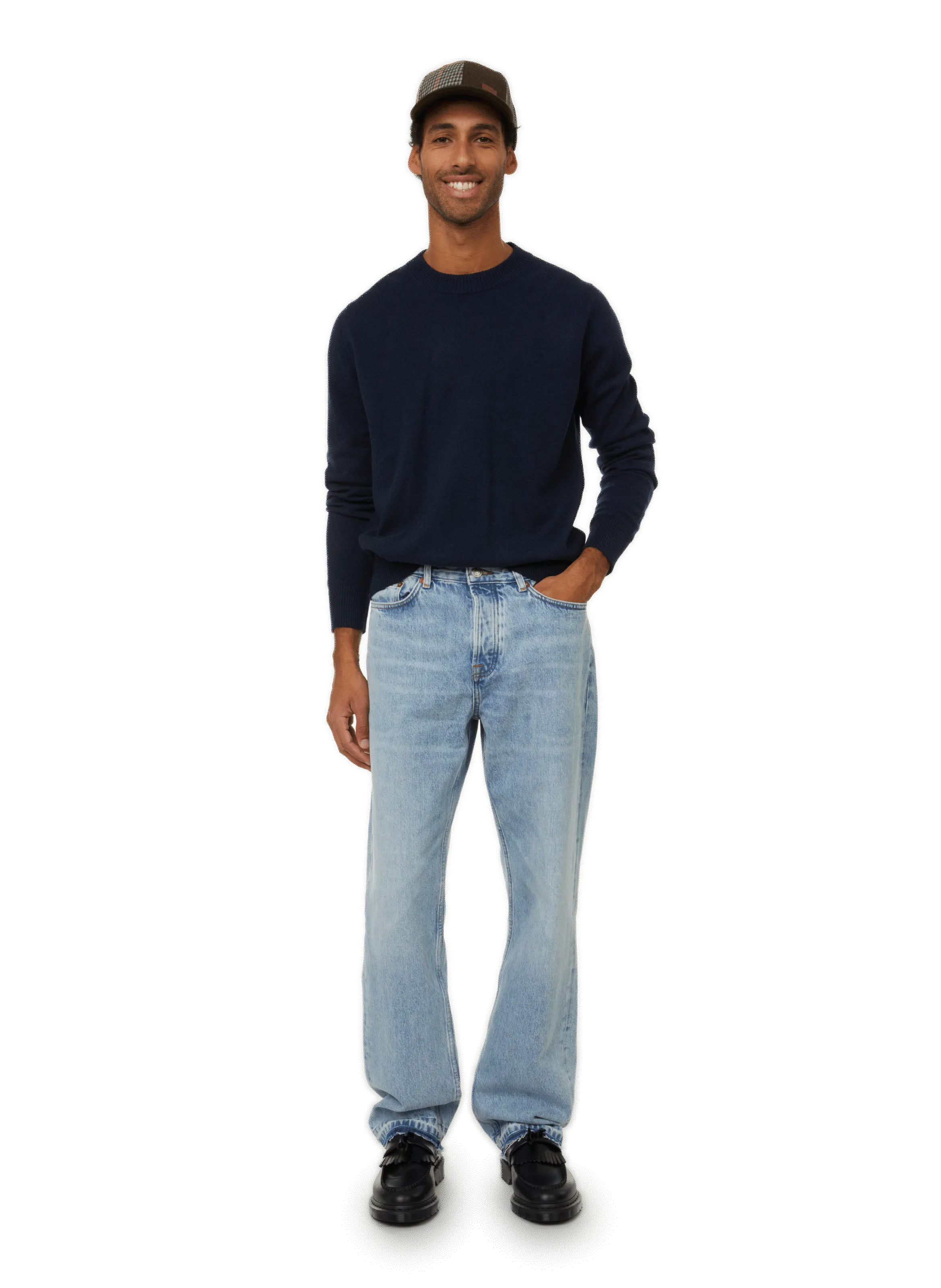 Saison 1865  Cashmere jumper  - Blue