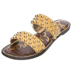 SAM EDELMAN Womens Gianetta Natural Sand / Texas Eagle Sandals