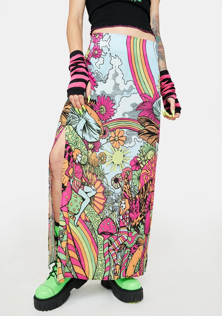 Scenic Route Maxi Skirt-