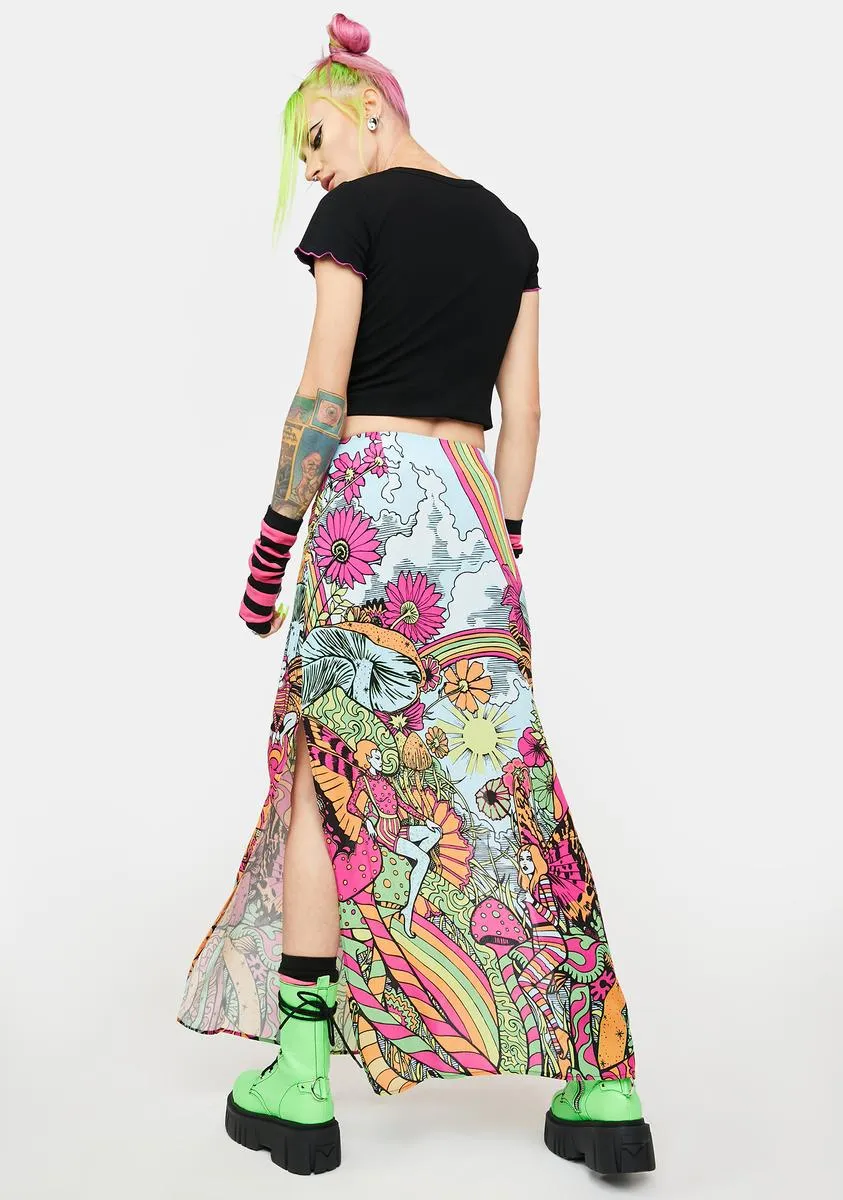 Scenic Route Maxi Skirt-