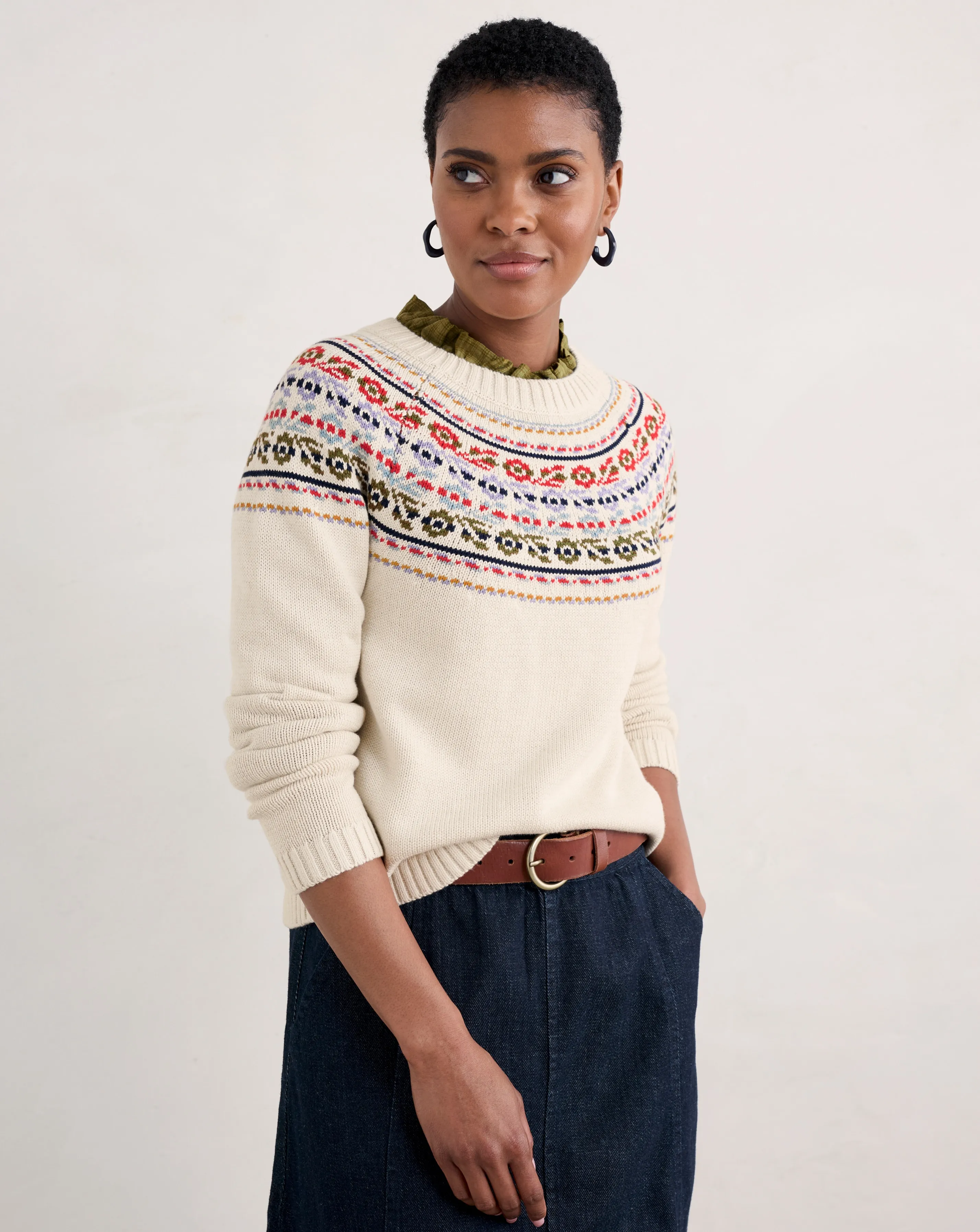 Seasalt Stitch Work Jumper