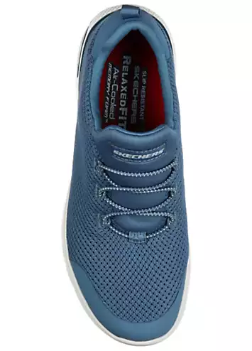 Skechers Ladies Blue Marsing - Waiola SR Trainers | Grattan