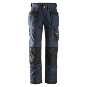 Snickers 3213 Craftsmen, Work Trousers Rip Stop with Holster Pockets - Na