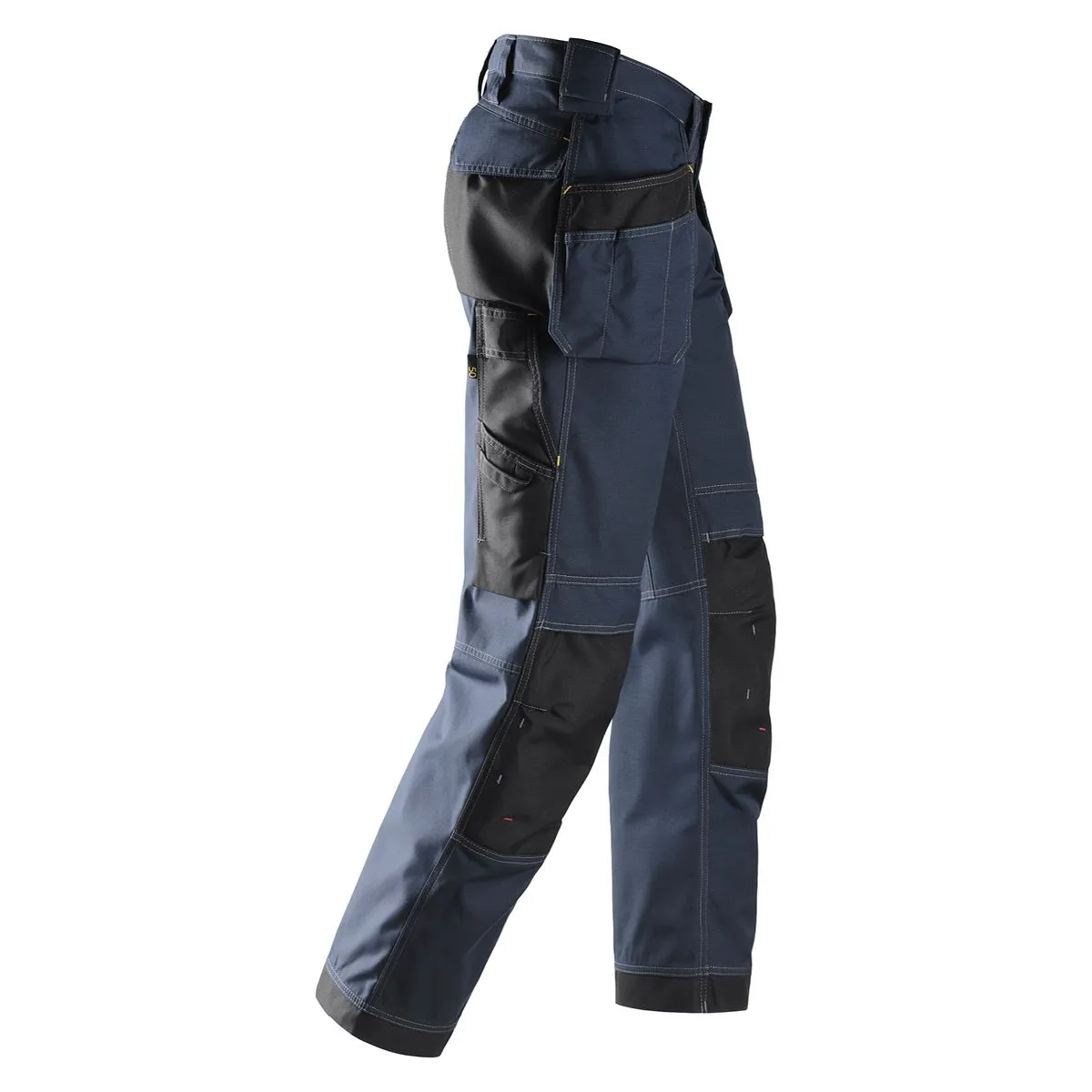 Snickers 3213 Craftsmen, Work Trousers Rip Stop with Holster Pockets - Na