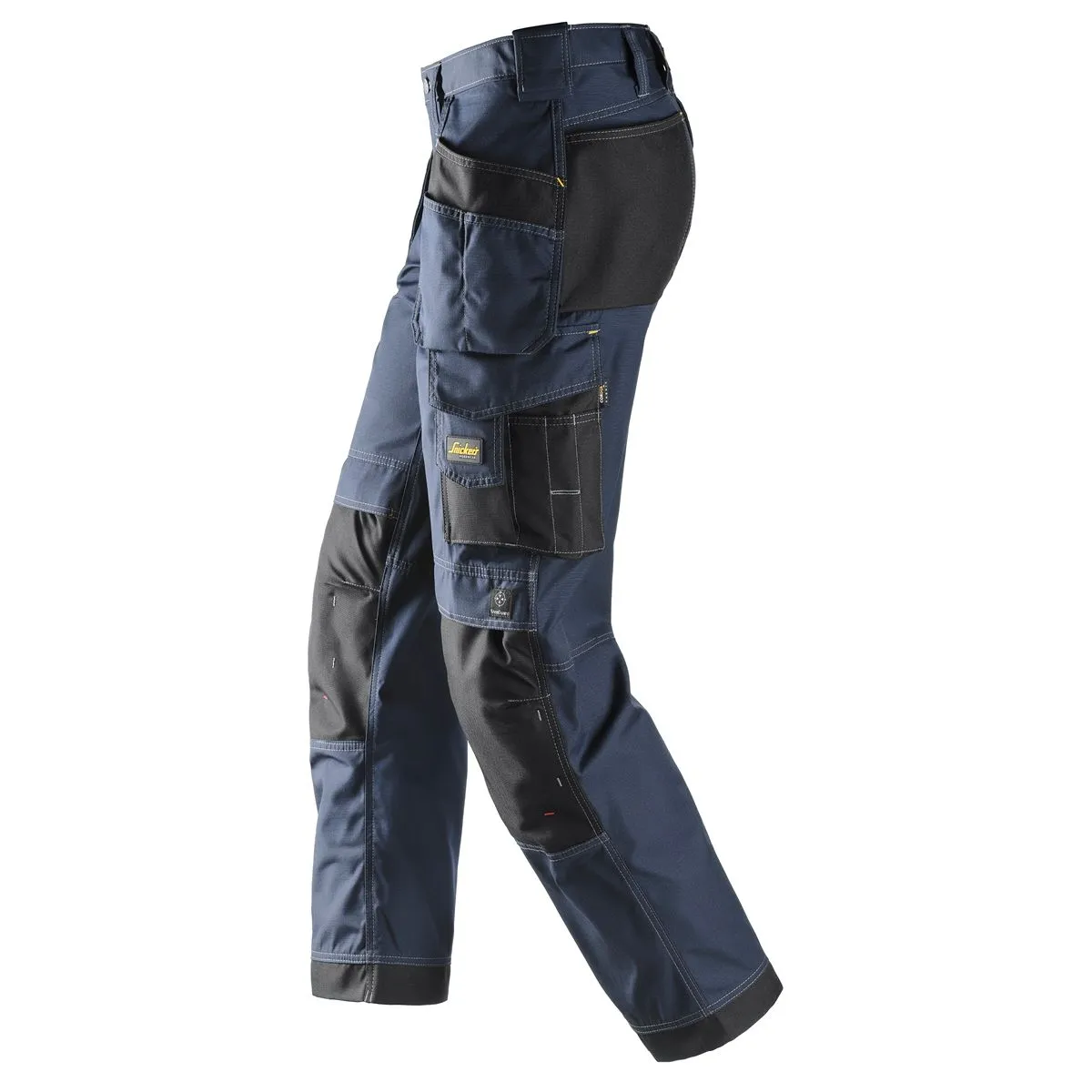 Snickers 3213 Craftsmen, Work Trousers Rip Stop with Holster Pockets - Na