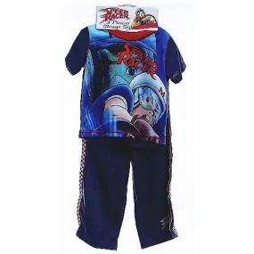 Speed Racer Navy Boys Pajama 3-Piece Short Sleeve Sleepwear Set