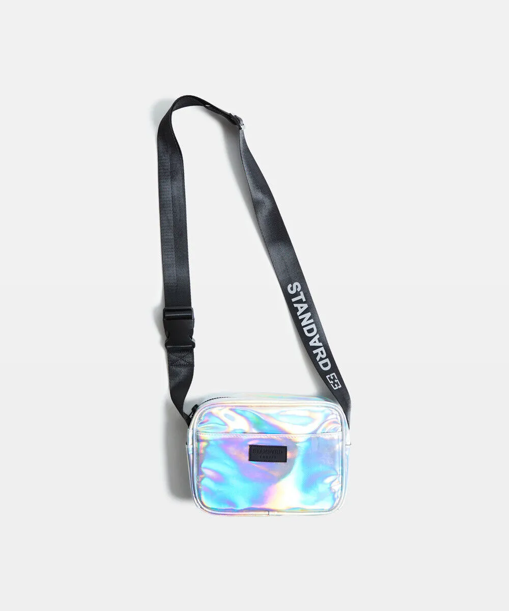 Standard Holographic Side Bag Black