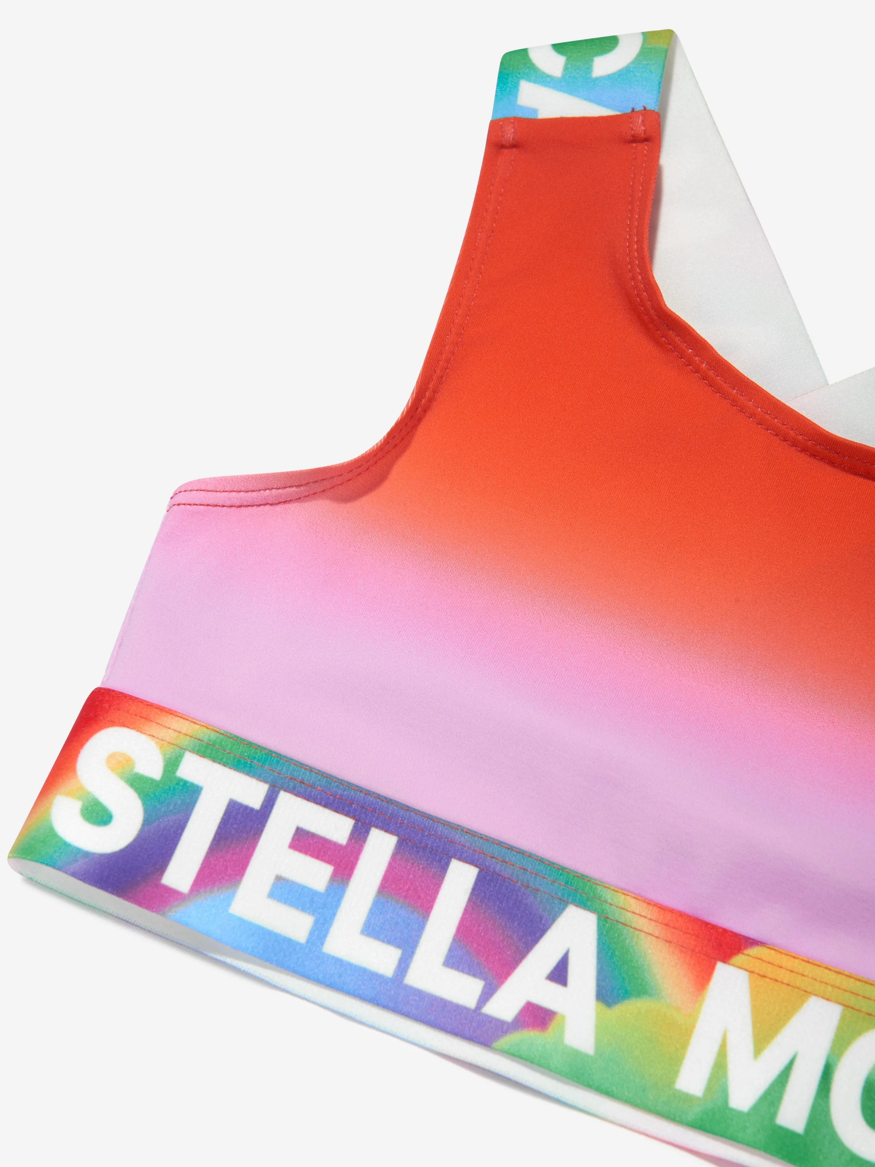 Stella McCartney Girls Logo Bikini in Multicolour