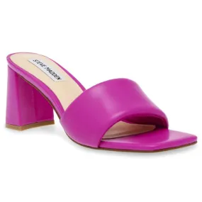 Steve Madden W' Lovebird Magenta Recycled PU Sandals