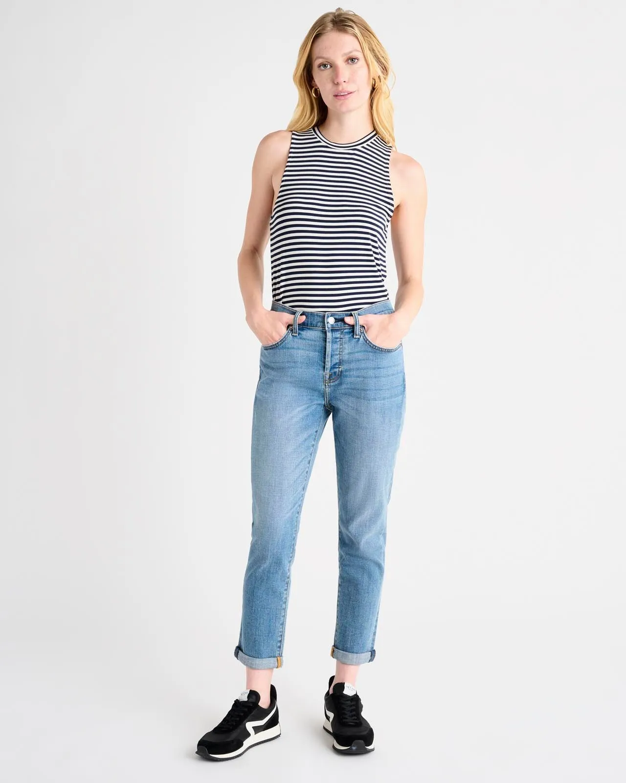 Striped Bamboo Tank