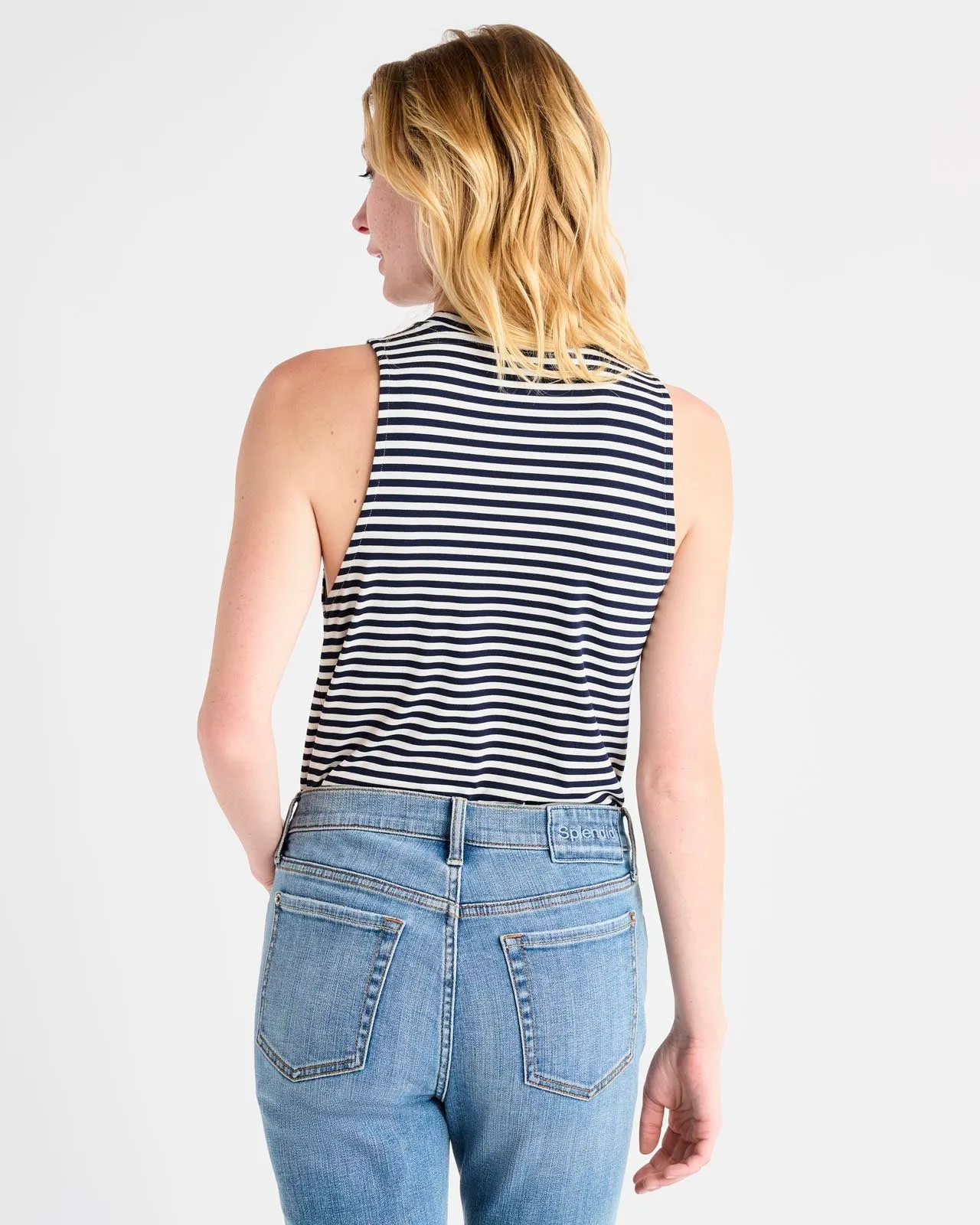 Striped Bamboo Tank