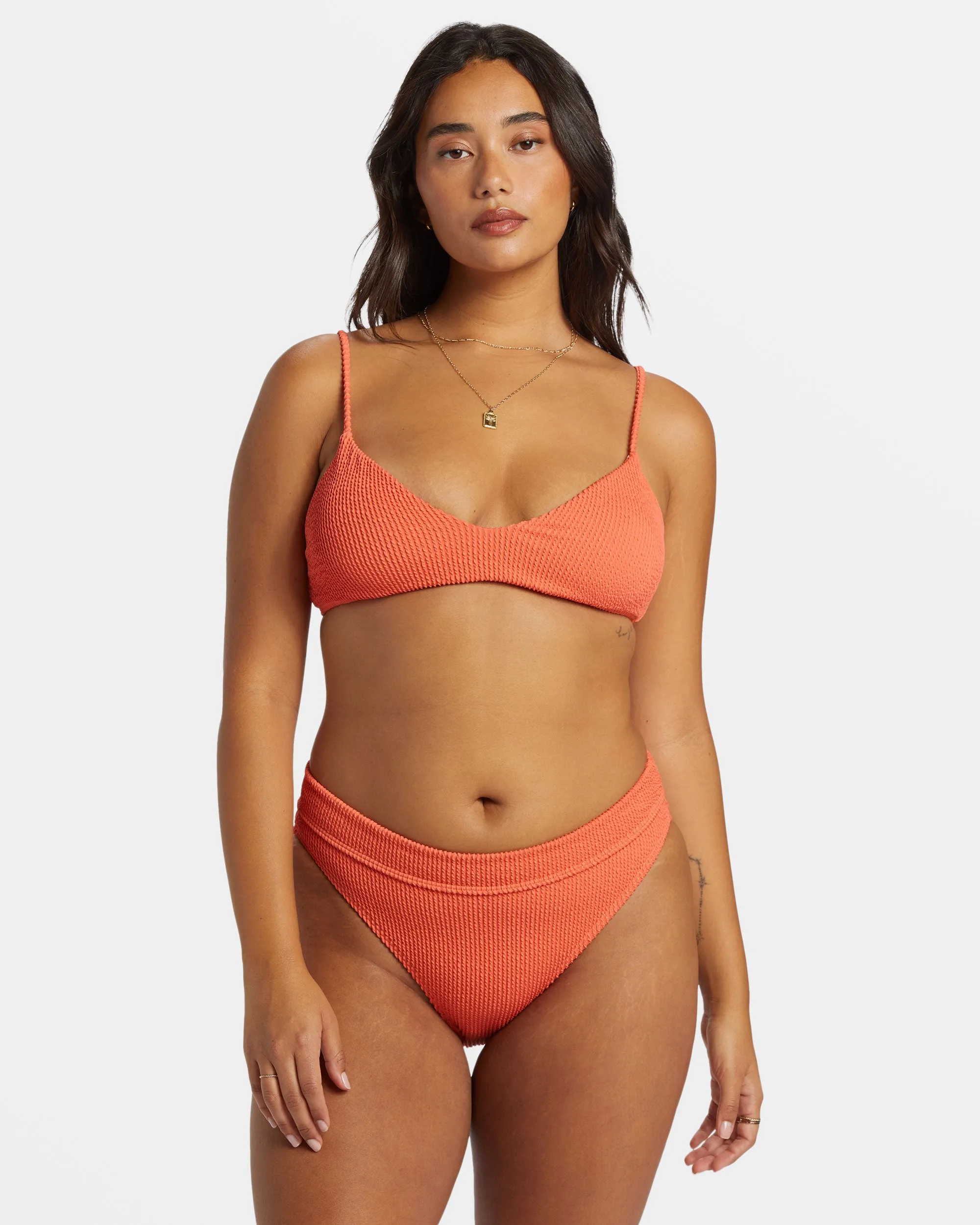 Summer High Maui Rider Bikini Bottoms - Papaya