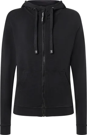 super.natural Women's Solution Hoodie Jet Black | Buy super.natural Women's Solution Hoodie Jet Black here | Outnorth