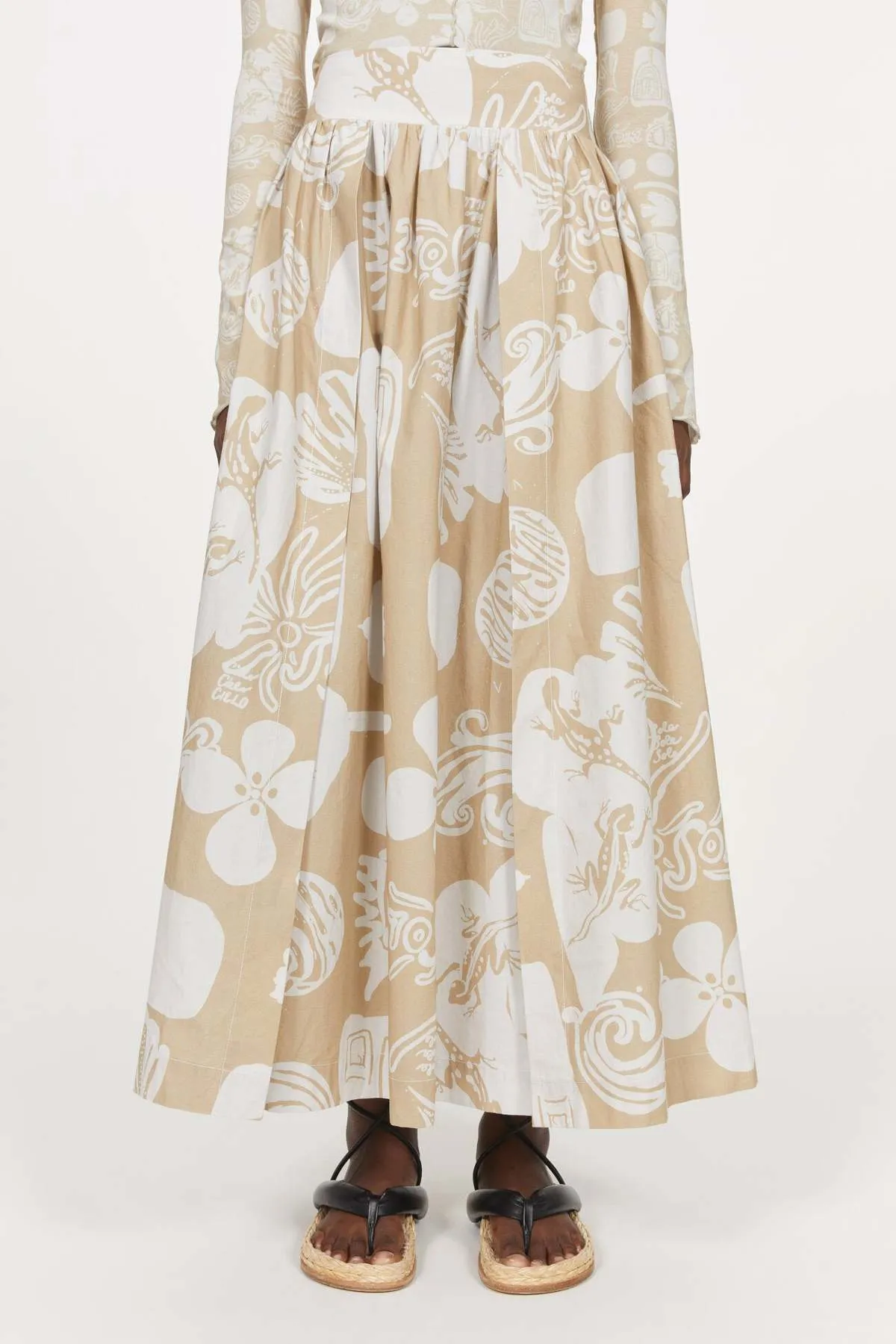 TAEMOO PRINT SKIRT - Prints