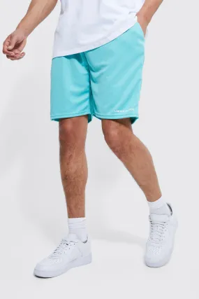 Tall Loose Fit, Short Length Limited Mesh Short | boohooMAN UK