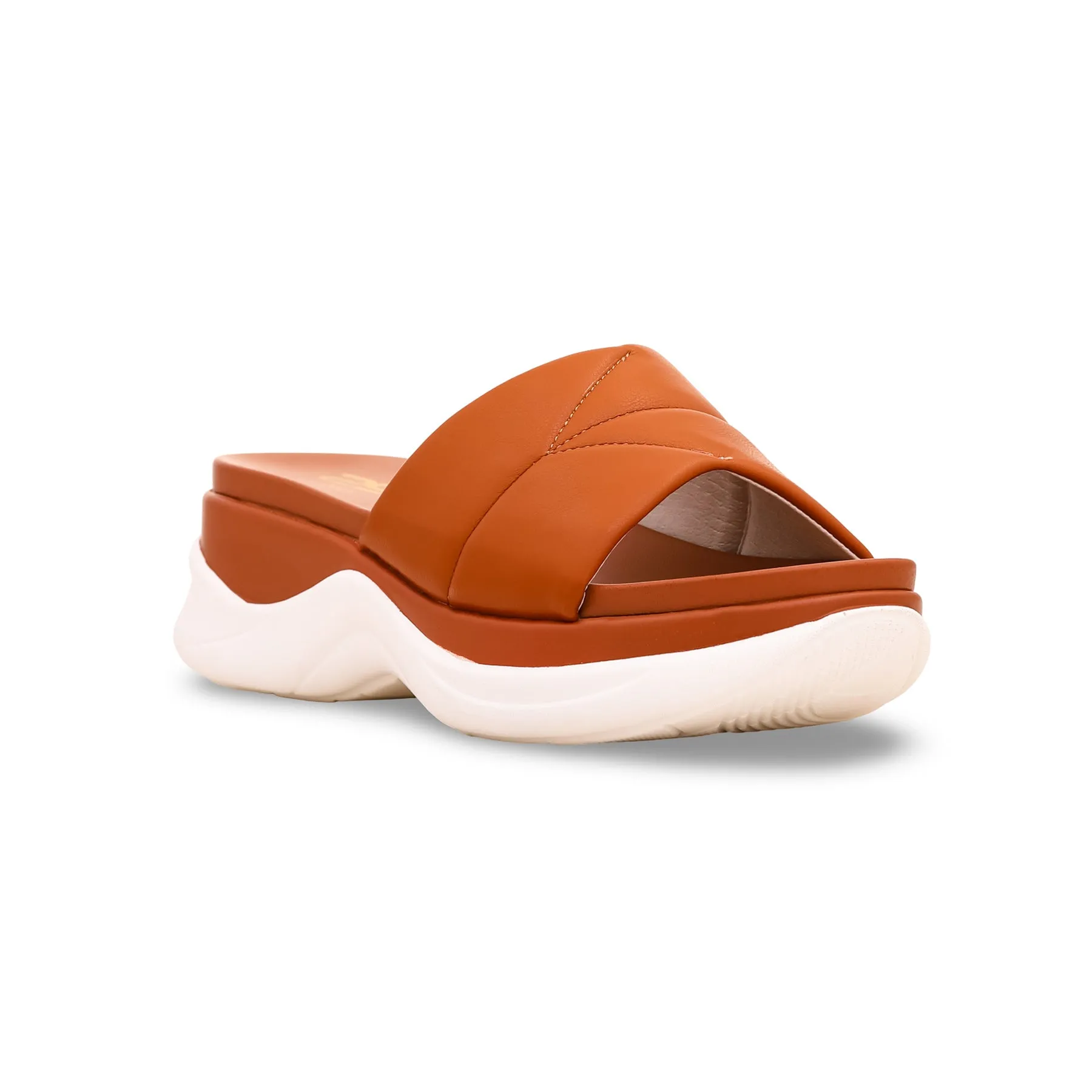 Tan Formal Slipper PU7006