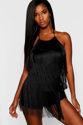 Tassel Fringe Romper