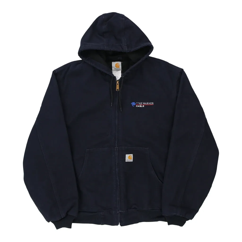 Time Warner Cable Carhartt Jacket - 2XL Navy Cotton