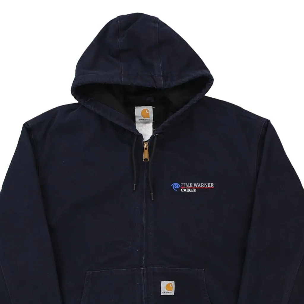 Time Warner Cable Carhartt Jacket - 2XL Navy Cotton