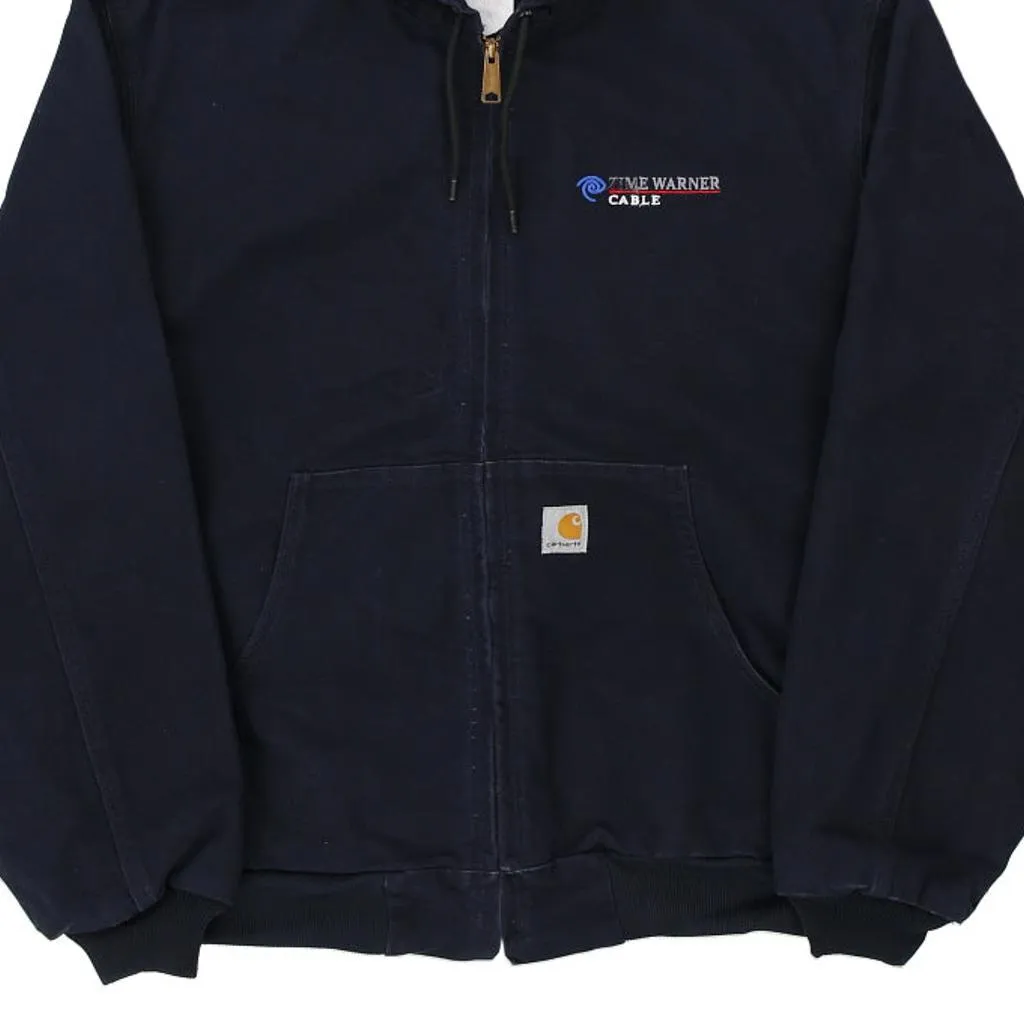 Time Warner Cable Carhartt Jacket - 2XL Navy Cotton