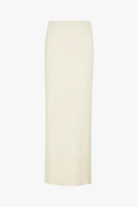 TOTEME   Textured Rib Skirt  