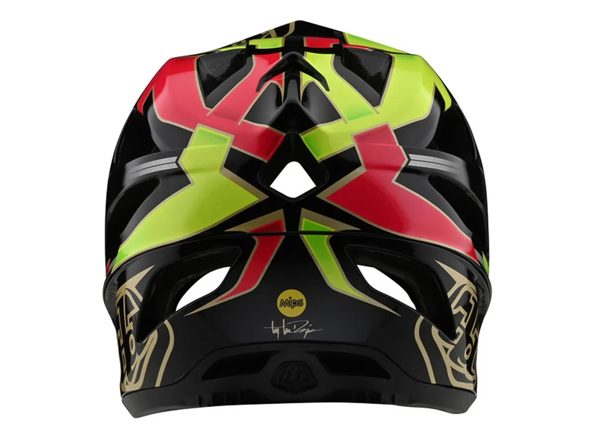 Troy Lee Designs Stage Full Face Helmet - Ropo - Pink-Yellow - 2020