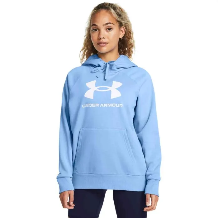 Under Armour Women's UA Rival Big Logo Hoodie