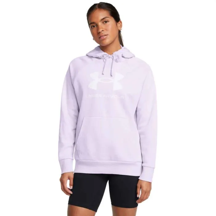 Under Armour Women's UA Rival Big Logo Hoodie