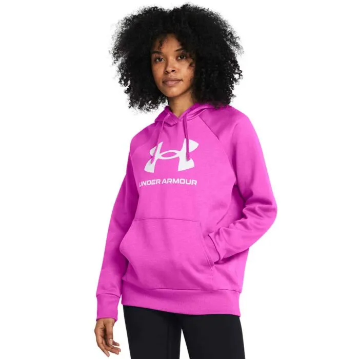 Under Armour Women's UA Rival Big Logo Hoodie