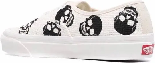 Vans Anaheim Factory Authentic 44 skull-print sneakers Neutrals