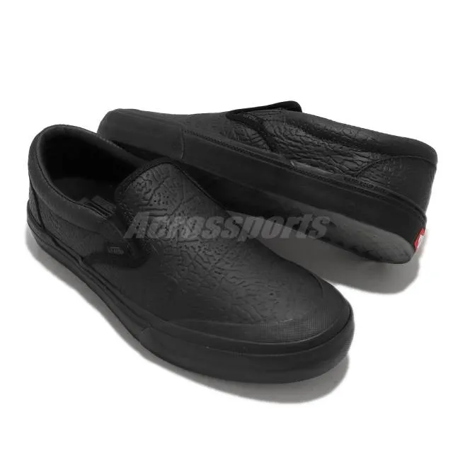 Vans courage adams x bmx slip-on black elephant men skate boarding vn0a5jis953