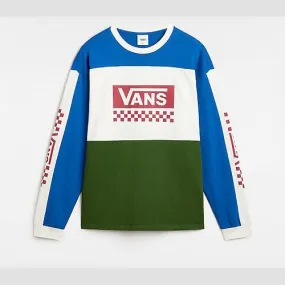 Vans PREMIUM BRANDED PANEL LONG SLEEVE T-SHIRT (DOUGLAS FIR) MEN GREEN