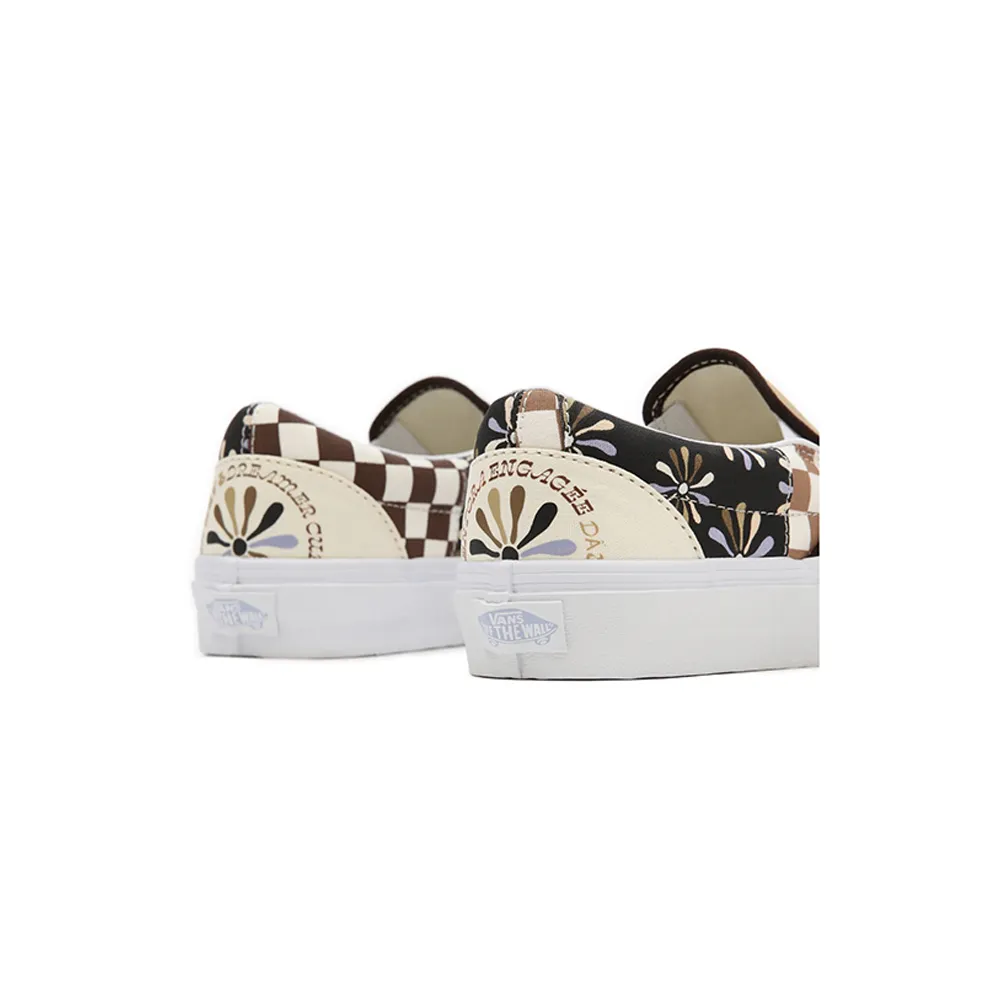 Vans Wmns Classic Slip On Patchwork Divine Multi/True White VN0A7Q4NAS01