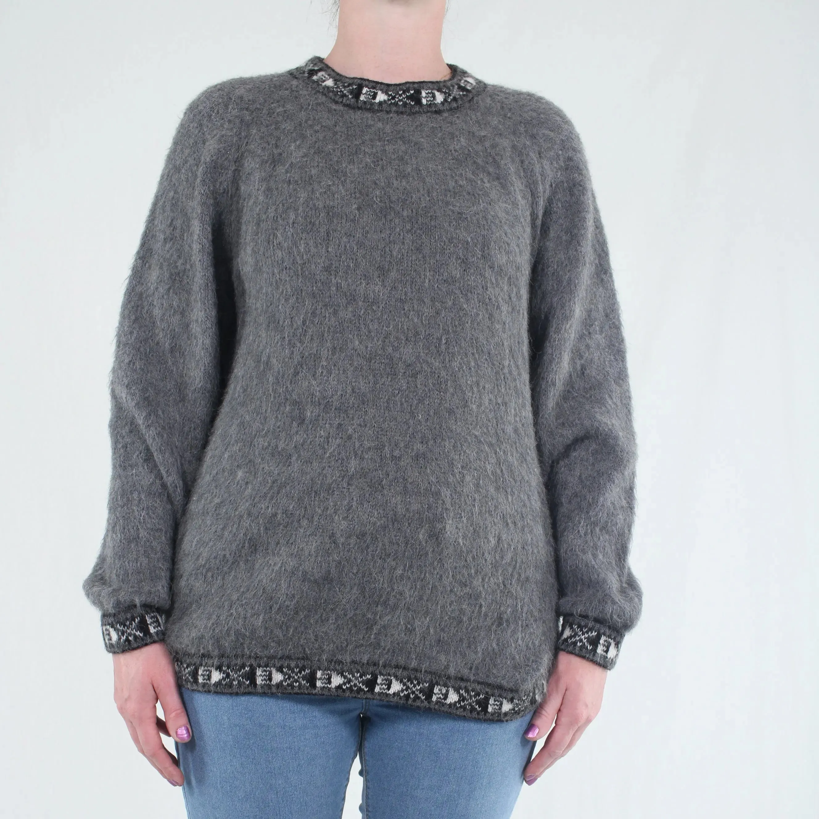 Very Soft Grey Jumper | ThriftTale