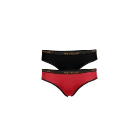 Women Merino Bikini Briefs 2-Pack S