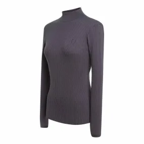 WOMEN'S HIGH NECK PULLOVER LIDIA SARK SHADOW