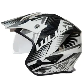 Wulfsport Aspect Helmet - Black/White