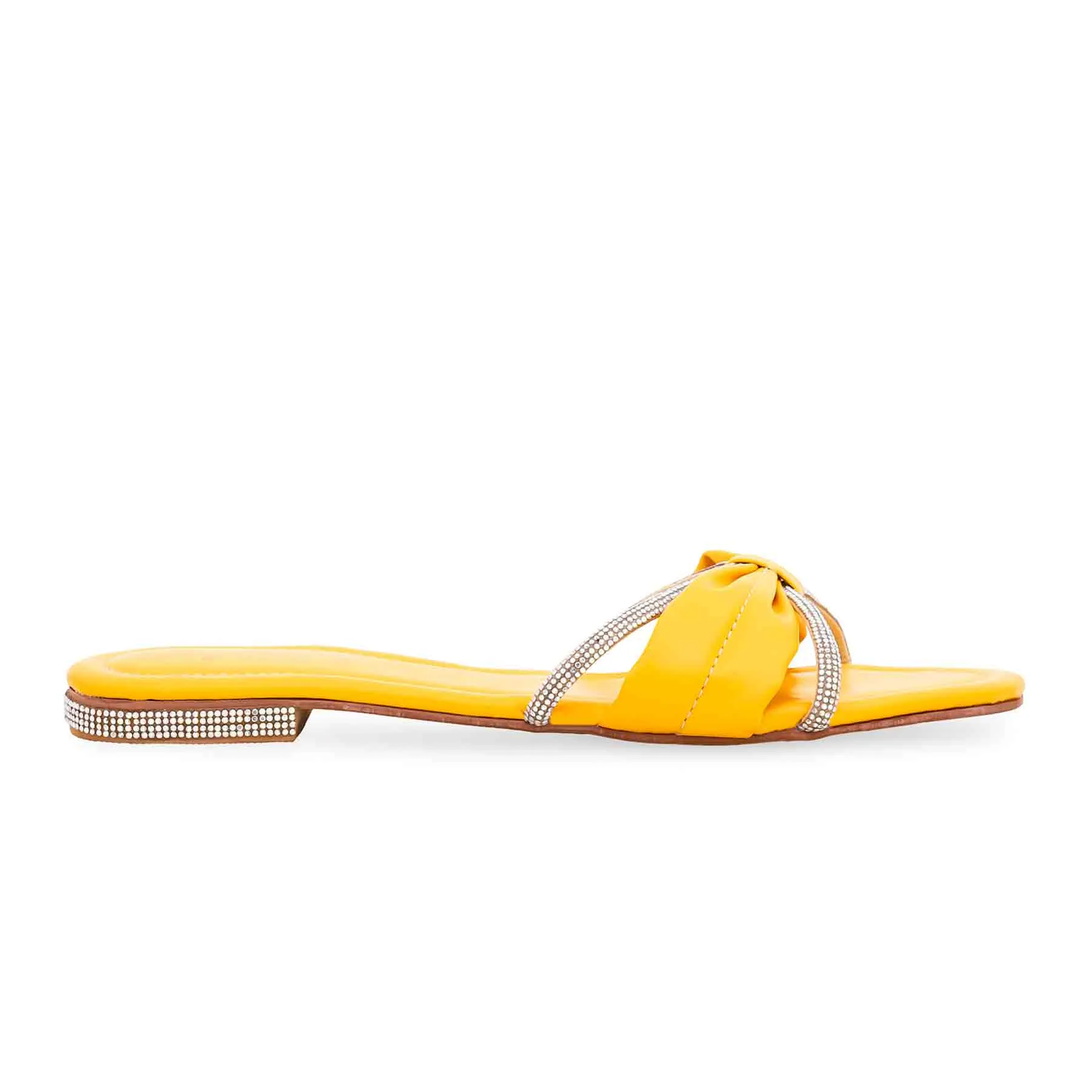 Yellow Formal Slipper FR8126